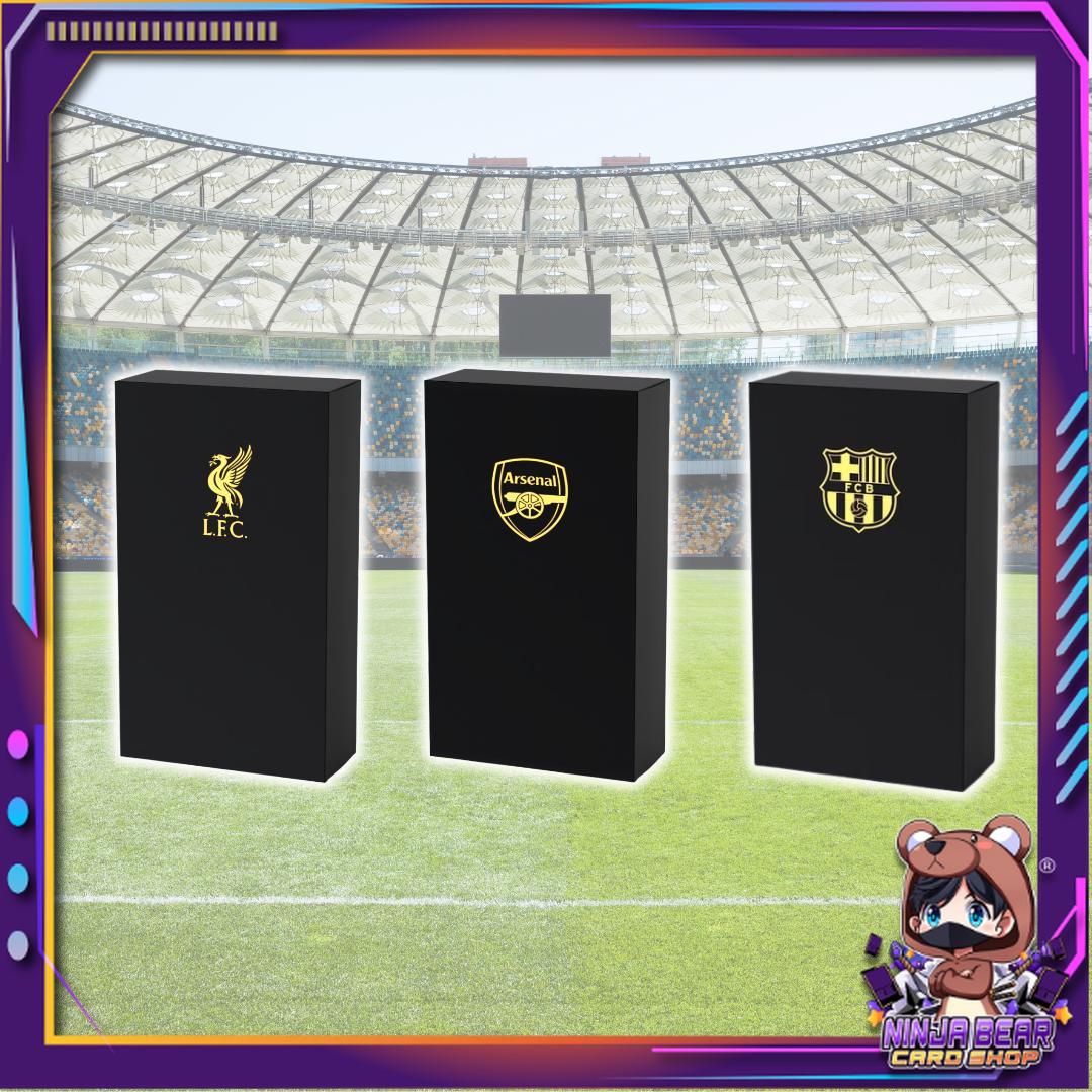 [ พร้อมส่ง!! ] ยกกล่อง การ์ดฟุตบอล Futera Liverpool FC  /  Arsenal FC  / Barcelona FC Platinum 2025-26 Hobby Box (p3) (230g)