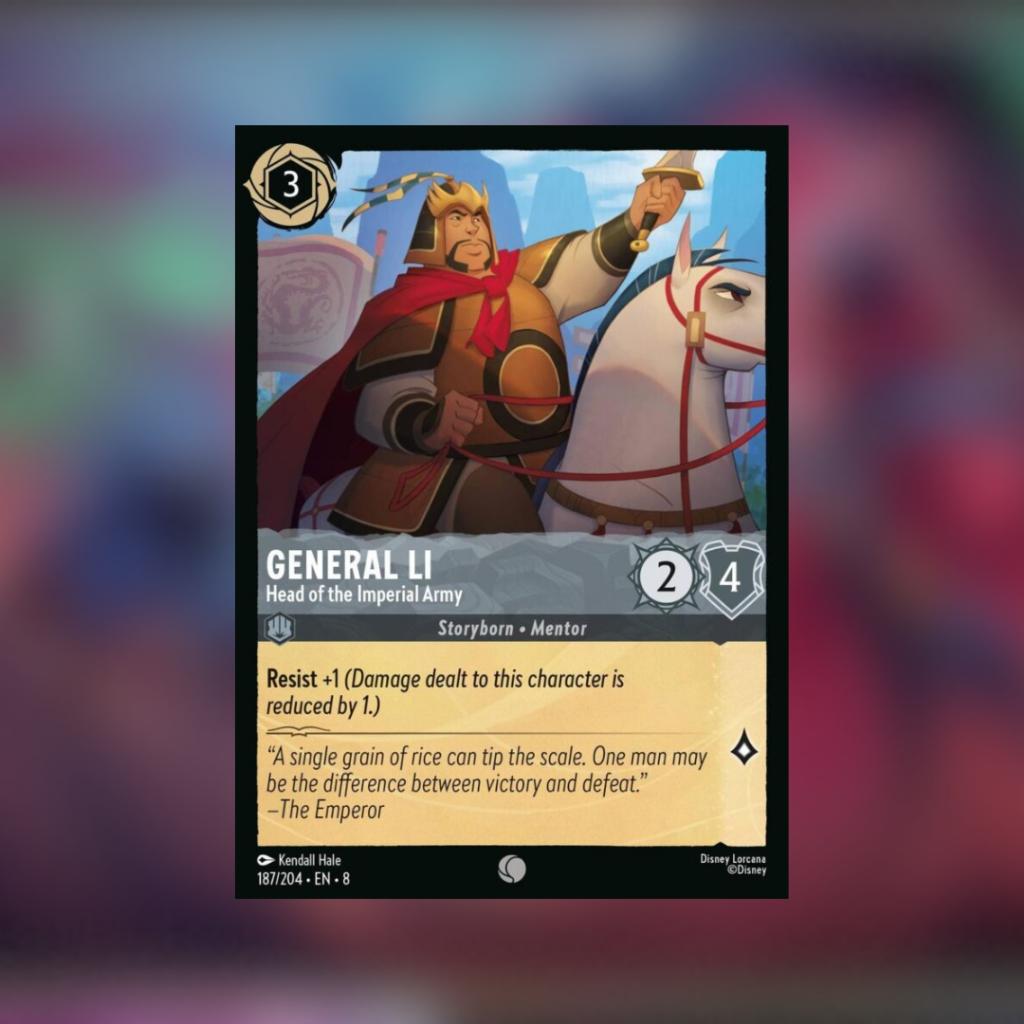 Disney Lorcana : Reign of Jafar Ruby-Steel Single Deck พร้อมส่ง!!  (p2)(230g)