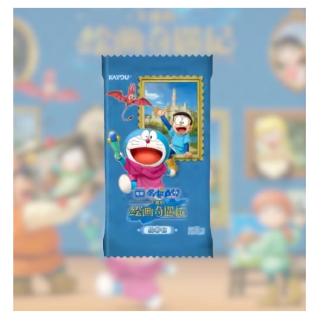 [ พร้อมส่ง! ] ยกกล่อง การ์ดสะสม โดราเอมอน เดอะมูฟวี่ 2025 : Nobita's Art World Tales Kayou สาวกโดราเอมอน ห้ามพลาด (p3)