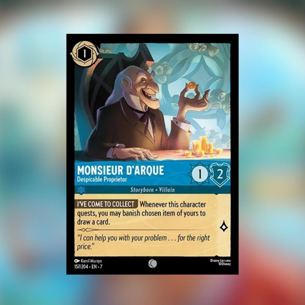 Disney Lorcana : Archazia’s Island Ruby - Sapphire Single Deck (p2)(230g)