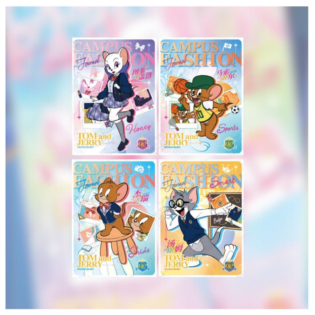 [ พร้อมส่ง! ] ยกกล่อง การ์ดสะสมการ์ตูน ทอม แอนด์ เจอร์รี่ Tom And Jerry Kayou สินค้าใหม่ล่าสุด (p4)