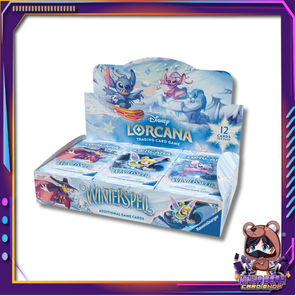 [ ยกกล่อง ]  การ์ดเกม Disney Lorcana Winterspell Trading Card Game Booster Box (p3)