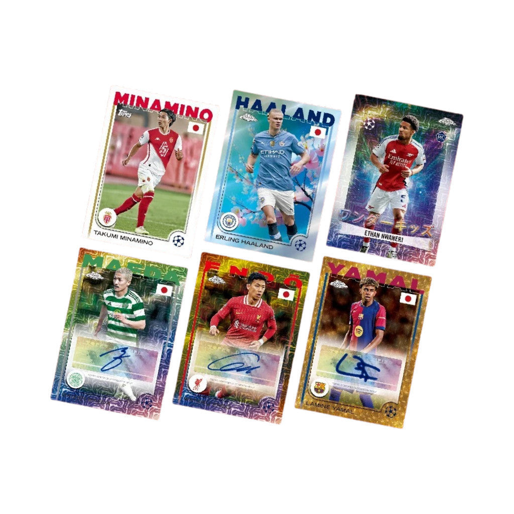[ ยกกล่อง ] 2024-25 Topps UEFA Club Competitions Japan Edition (p3)