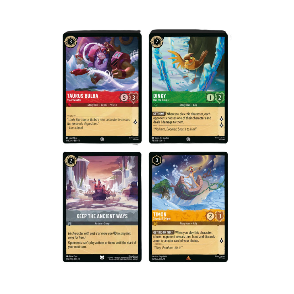[ ยกกล่อง ]  Illumineer's Trove Set Winterspell Disney Lorcana Trading Cards (p3)