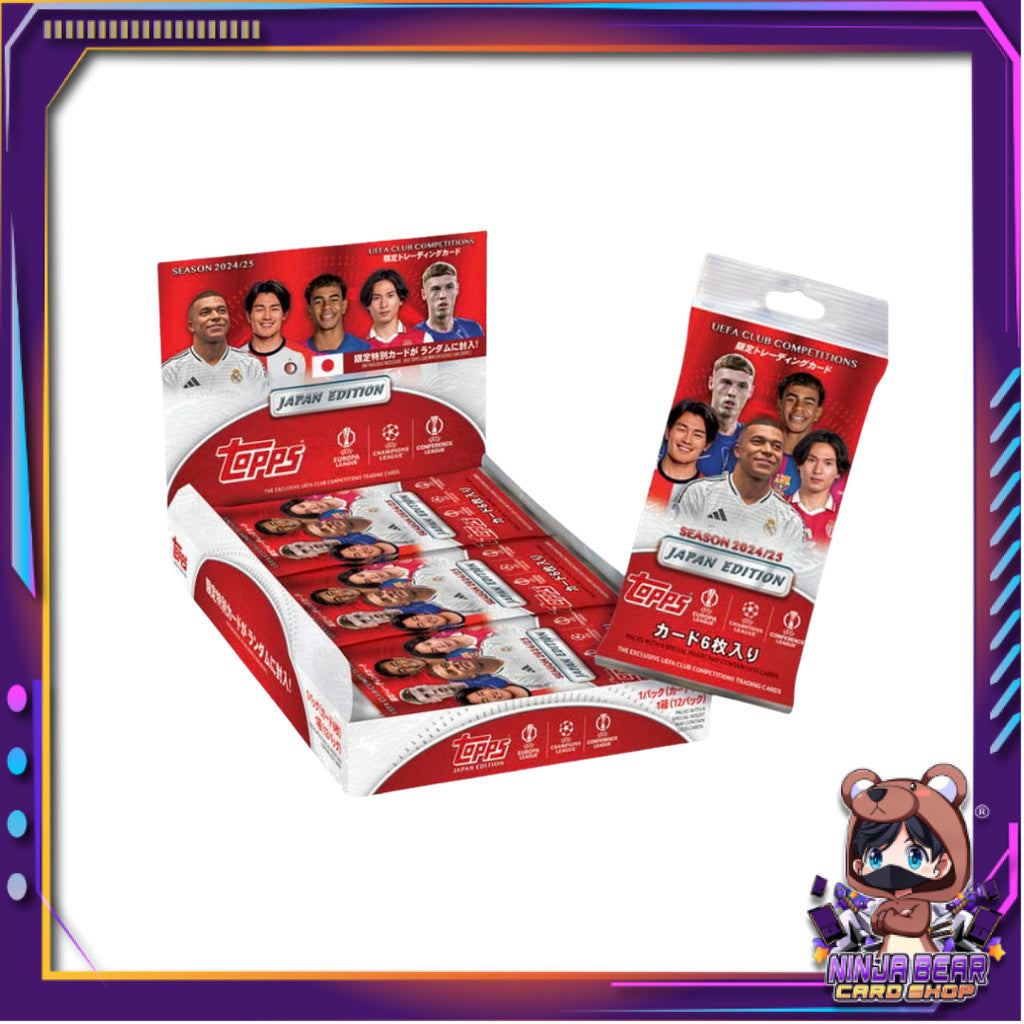 [ ยกกล่อง ] 2024-25 Topps UEFA Club Competitions Japan Edition (p3)