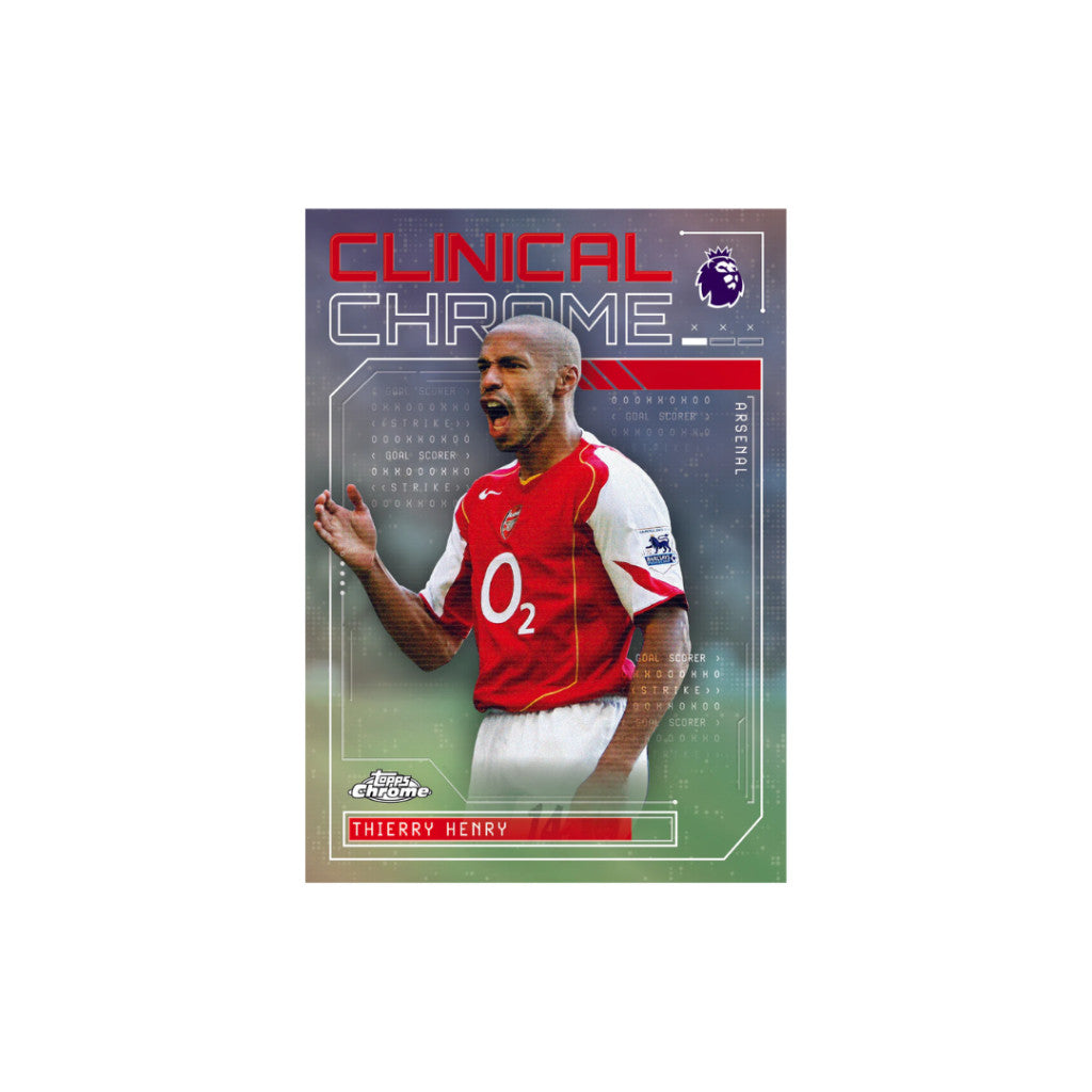 [ ยกกล่อง ] 2026 Topps Chrome Premier League - Tin Collection (p3)