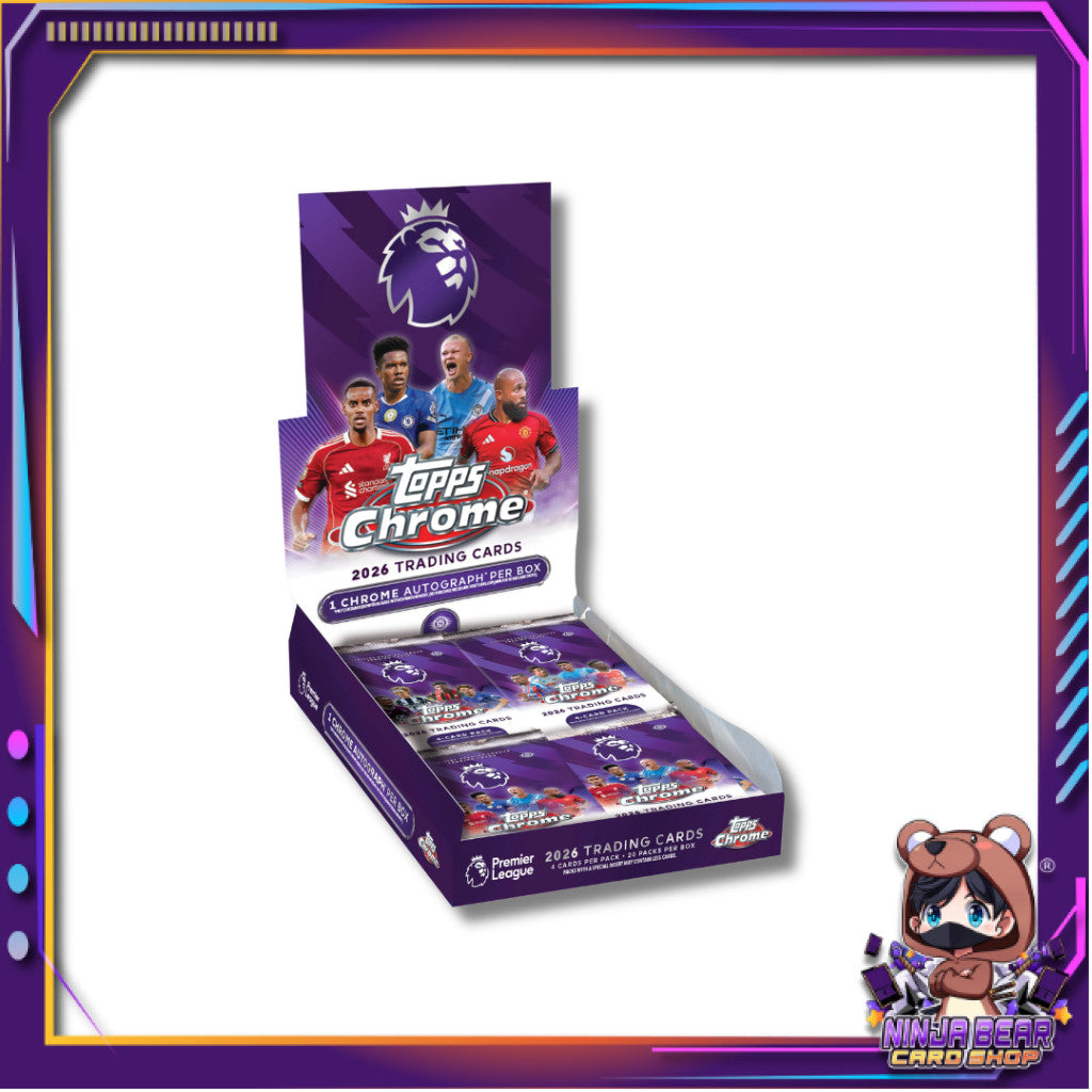 [ ยกกล่อง ] 2026 Topps Chrome Premier League - Hobby Box (p3)