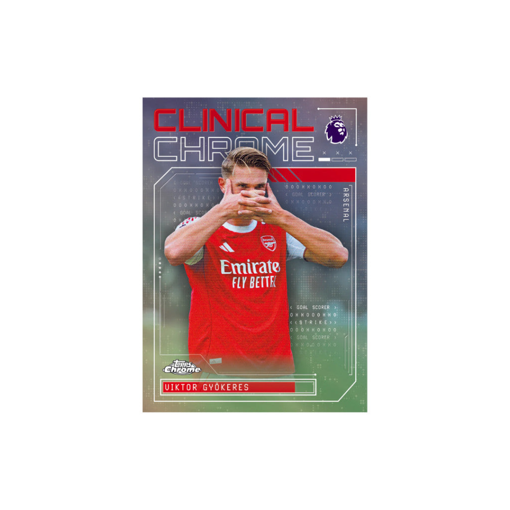 [ ยกกล่อง ] 2026 Topps Chrome Premier League - Tin Collection (p3)
