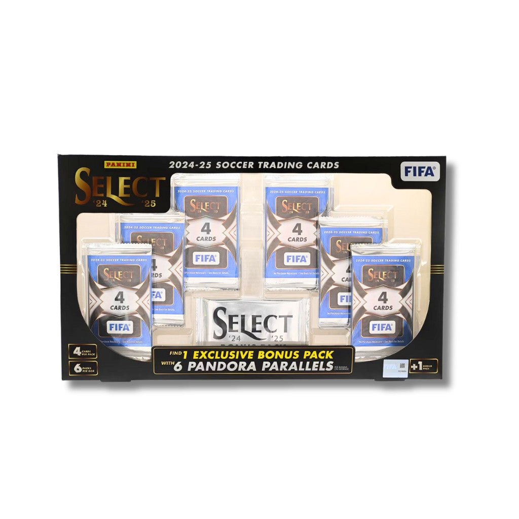 [ พร้อมส่ง! ] การ์ดสะสมฟุตบอล 2024-25 PANINI SELECT FIFA SOCCER BUNDLE BOX