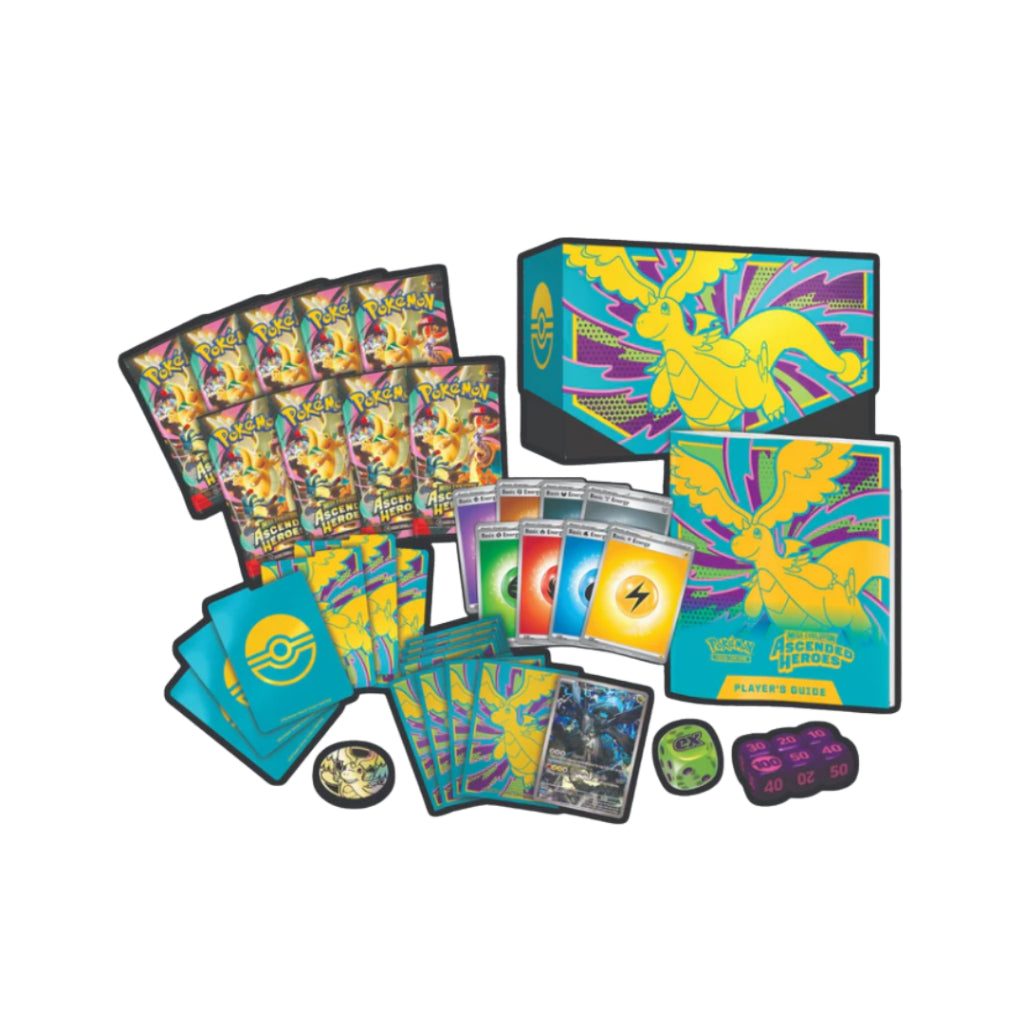 [ ยกกล่อง ] Pokémon TCG : Mega Evolution Ascended Heroes  Elite Trainer Box (p3)