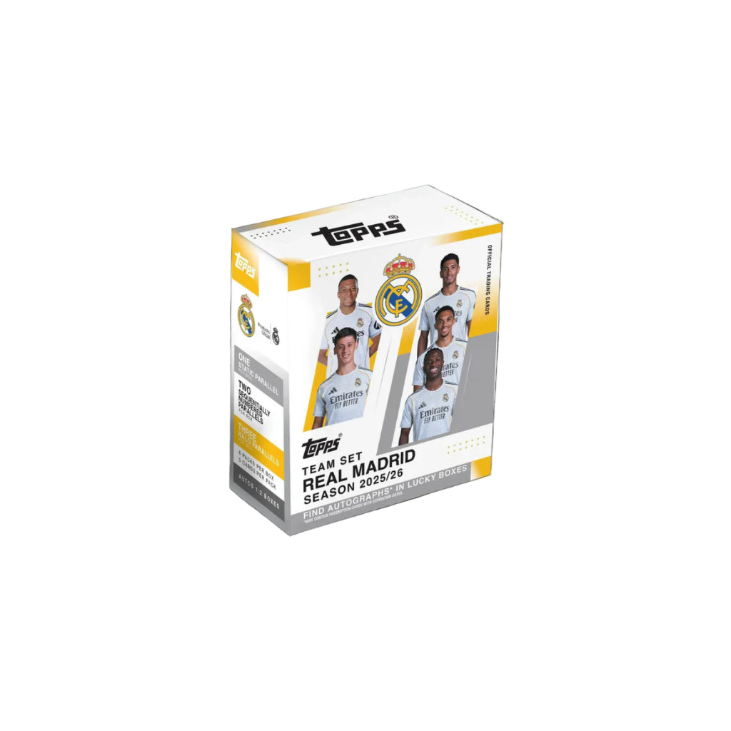 [ ยกกล่อง ] 2025-26 Topps Team Set Real Madrid (p3)