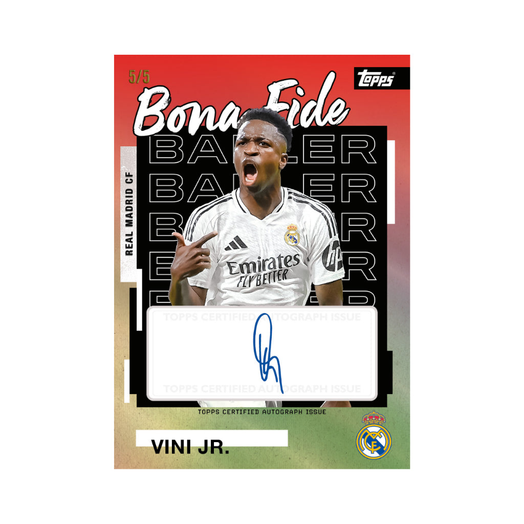 [ ยกกล่อง ] 2025-26 Topps Team Set Real Madrid (p3)