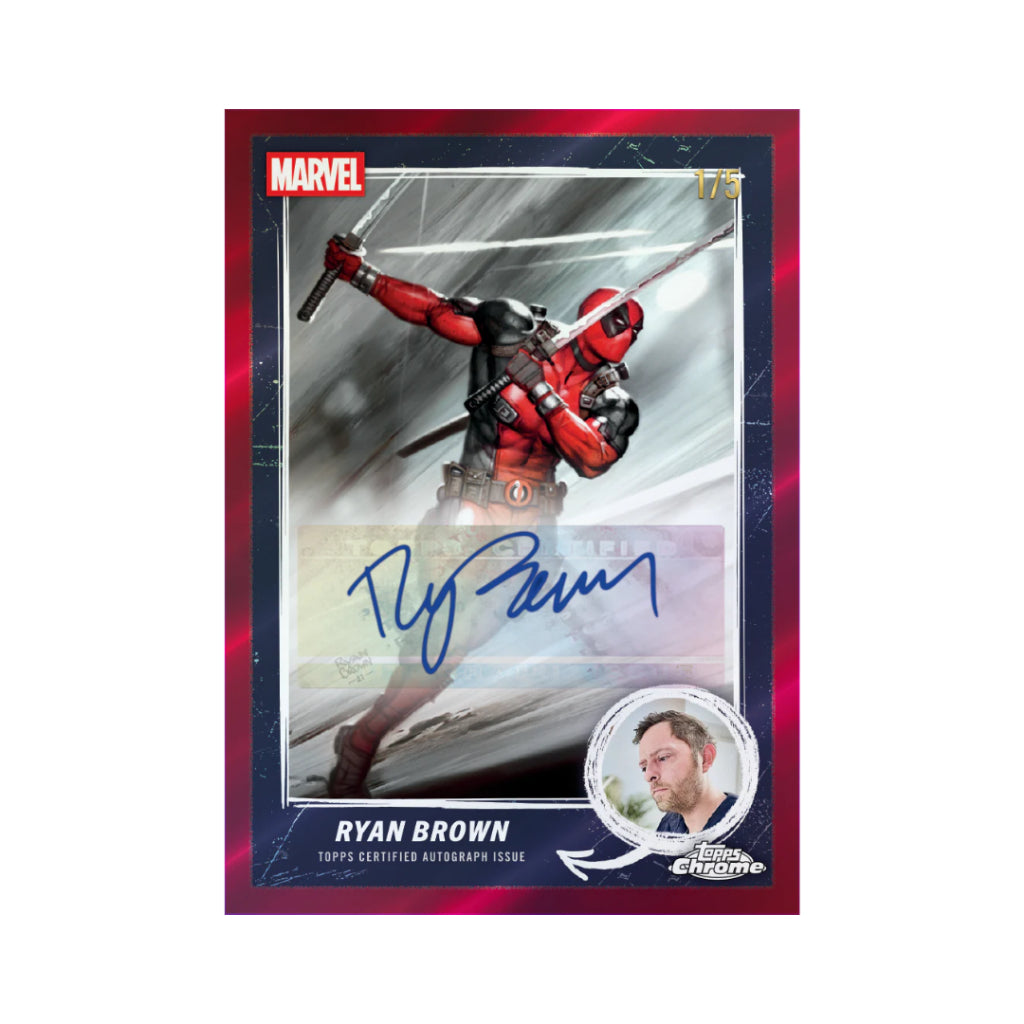 [ ยกกล่อง ] 2025 Topps Chrome Deadpool  Value Box (p3)
