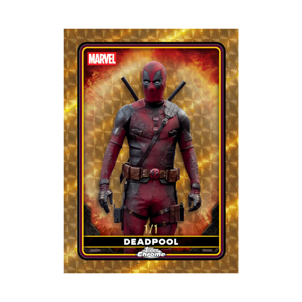 [ ยกกล่อง ] 2025 Topps Chrome Deadpool  Value Box (p3)
