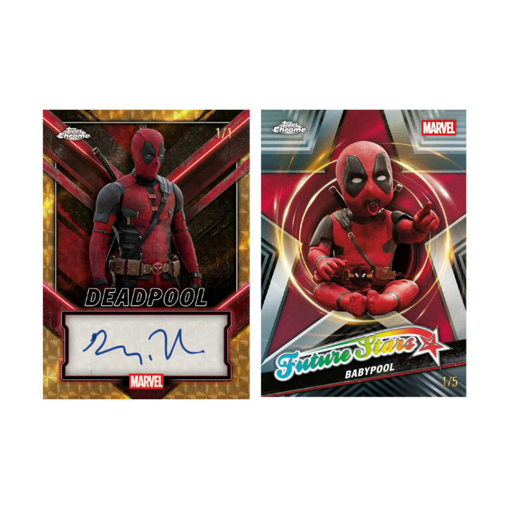 [ ยกกล่อง ] 2025 Topps Chrome Deadpool Hobby Box (p3)