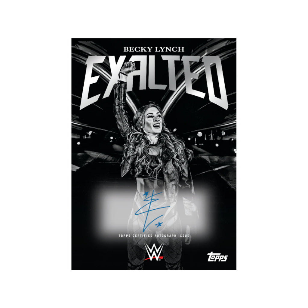 [ ยกกล่อง ] 2025 Topps Exalted WWE Hobby Box (p3)