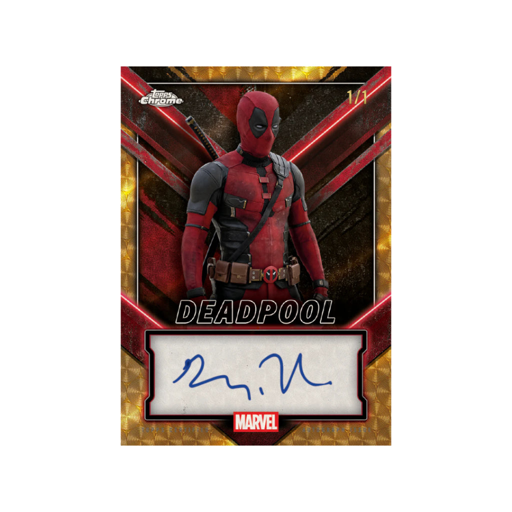 [ ยกกล่อง ] 2025 Topps Chrome Deadpool  Value Box (p3)