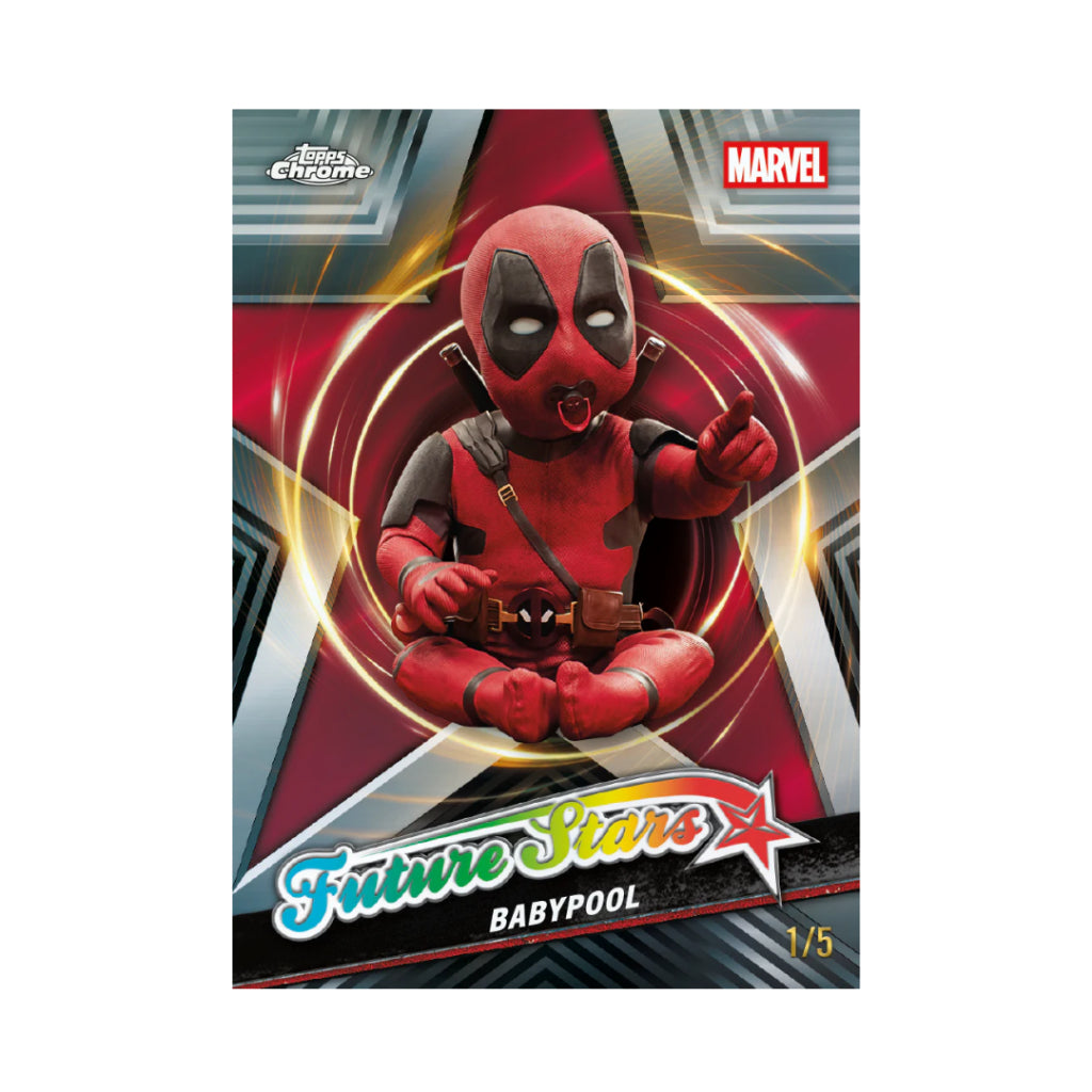 [ ยกกล่อง ] 2025 Topps Chrome Deadpool  Value Box (p3)
