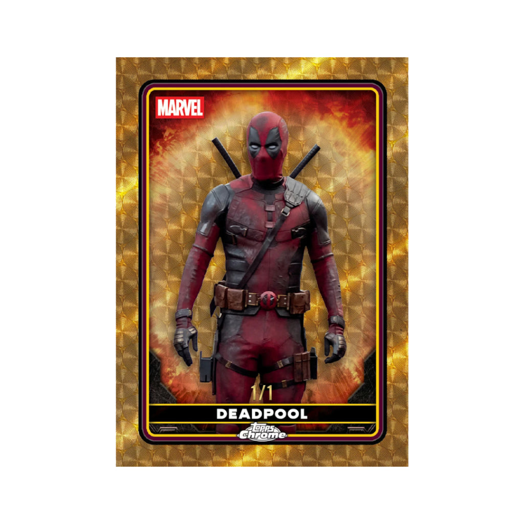 [ ยกกล่อง ] 2025 Topps Chrome Deadpool Hobby Box (p3)